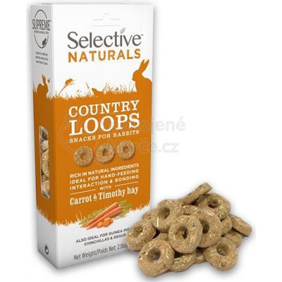 Supreme Petfoods Ltd Selective Naturals Snack Country Loops 80 g – Sleviste.cz