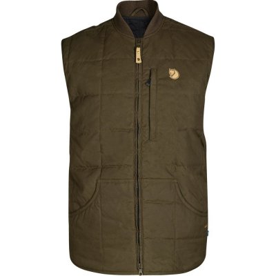 Fjällräven Grimsey Vest Dark Olive – Sleviste.cz