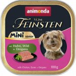 Animonda Vom Feinsten Mini Senior kuře zvěřina oregano 100 g – Zboží Mobilmania