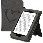 KW Mobile Brushed Heart KW5626802 pro Amazon Kindle Paperwhite 1/2/3 tmavě šedé – Zboží Živě