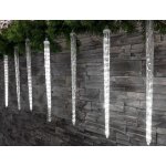 MagicHome Řetěz Vánoce Icicle 240 LED studená bílá 8 rampouchů vodopádový efekt 230 V – Hledejceny.cz