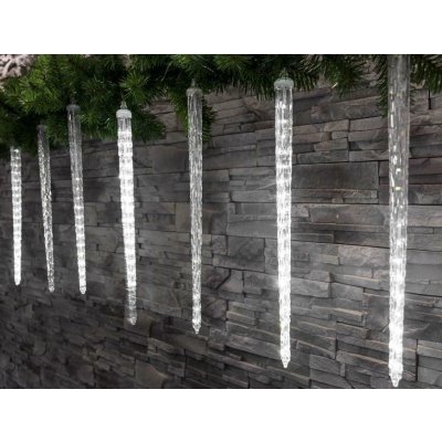 MagicHome Řetěz Vánoce Icicle 240 LED studená bílá 8 rampouchů vodopádový efekt 230 V – Hledejceny.cz