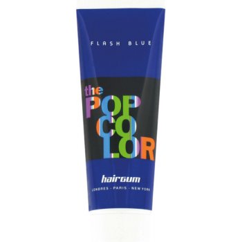 Hairgum Pop Color barva na vlasy Flash blue 60 ml