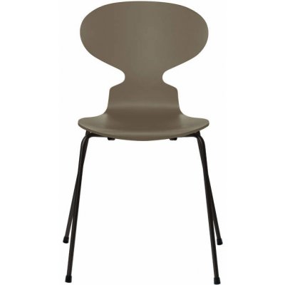 Fritz Hansen Ant 3101 lacquered olive green / black