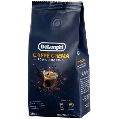 DeLonghi Kimbo 100% Arabica Crema zrnková 250 g – Hledejceny.cz