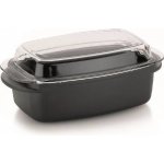 KELA Pekáč KERROS se skleněným víkem 40x22,5x16 cm 4,5 l KL-15152 – Zboží Dáma