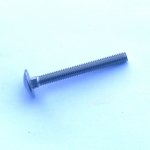 Vratový šroub M5 x 16 mm, nerez A2, DIN 603 – Sleviste.cz