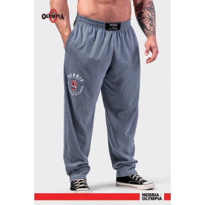 Nebbia Oversized tepláky SIGNATURE modré – Zboží Dáma