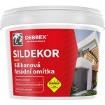 Omítka silikonová zatíraná (hlazená) SILDEKOR, Den Braven 2 mm 25 kg, balení 1 ks – Zboží Mobilmania