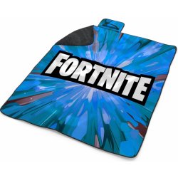 Sablio Plážová deka FORTNITE modrá