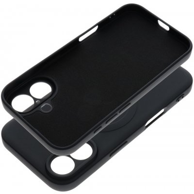 Silicone Mag Cover kompatibilní s MagSafe pro iPhone 16 černé – Zboží Mobilmania