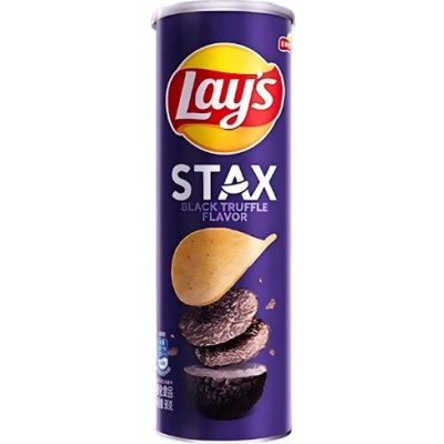 Lay's Lay‘s Stax Black Truffle CHN 90 g – Sleviste.cz