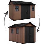 Keter Newton Plus Wide 11 x 7,5 hnědý 17212880 – Hledejceny.cz