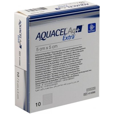 Aquacel foam Ag neadhesivní 5 x 5cm 10 ks