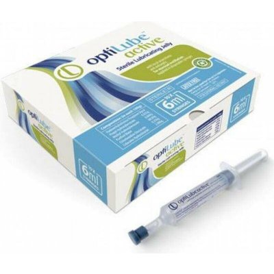 Optimum Medical Solutions Gel lubrikační OptiLube Active,stříkačka 6ml /10ks – Hledejceny.cz