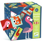 Djeco Oboustranné domino Zvířátka – Zboží Živě