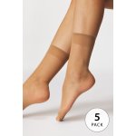 Lady B 5PACK Silonové ponožky Nylon 20 DEN opál – Sleviste.cz