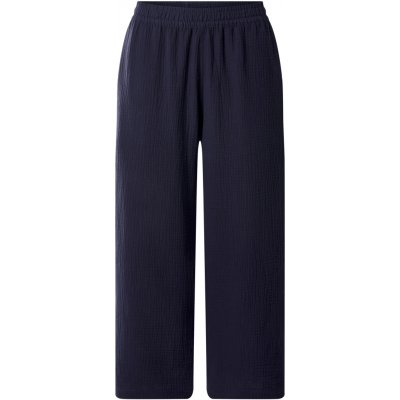 Esmara Dámské mušelínové kalhoty tmavě modrá – Zbozi.Blesk.cz