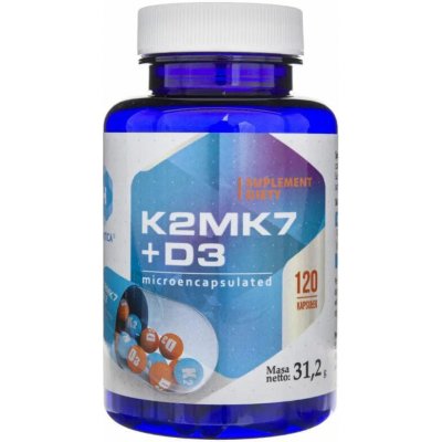 Hepatica Vitamin K2 Mk7 + D3 120 kapslí – Hledejceny.cz