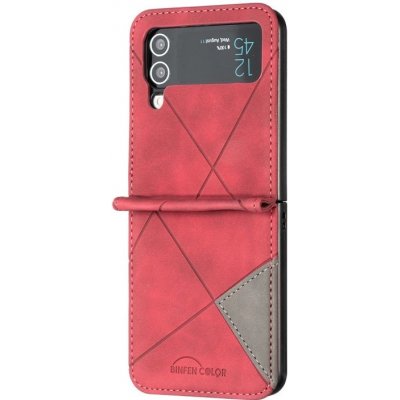 Pouzdro Rhombus Samsung Galaxy Z Flip 4 červené