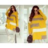 Dámský svetr a pulovr Fashionweek Luxusní volný pletený svetr jako pončo s bočními rozparky JK ZARA Horcicny