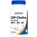 Nutricost CDP Choline 120 kapslí – Hledejceny.cz
