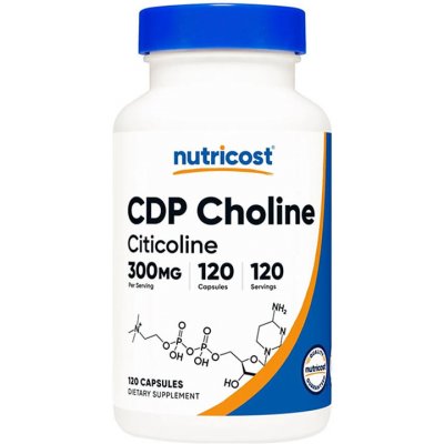 Nutricost CDP Choline 120 kapslí – Hledejceny.cz