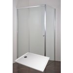 ARTTEC Sprchový kout rohový s posuvnými dveřmi ONYX A 1 čiré sklo 120 x 90 x 198 cm s vaničkou z litého mramoru POLARIS PAN04509 – Zbozi.Blesk.cz