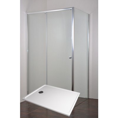 ARTTEC Sprchový kout rohový s posuvnými dveřmi ONYX A 1 čiré sklo 120 x 90 x 198 cm s vaničkou z litého mramoru POLARIS PAN04509 – Zbozi.Blesk.cz