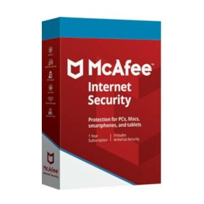 McAfee Internet Security 1 lic. 1 rok (MIS-1Y1D) – Hledejceny.cz
