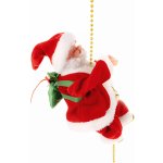 Ruhhy Santa na laně vánoční dekorace 22502 – Zboží Dáma
