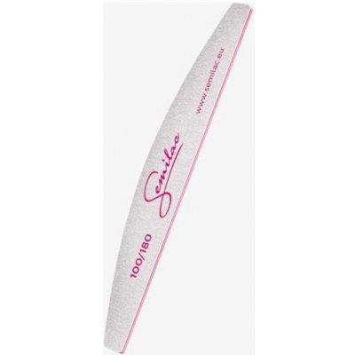 Semilac Accessories Nail File 100/180 klasický pilník na nehty se dvěma hrubostmi – Zbozi.Blesk.cz