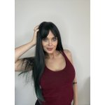 Oli paruka s ofinou Dlouhá olivově zelená – Hledejceny.cz