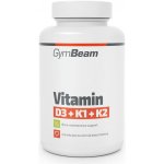 GymBeam Vitamín D3+K1+K2 120 kapslí – Hledejceny.cz