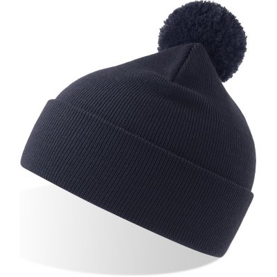 Atlantis Headwear čepice s bambulí Wind-S Pompom navy – Zboží Mobilmania