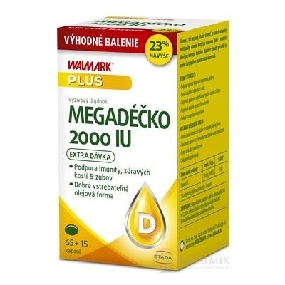 Walmark Megadéčko 2000 IU 80 kapslí – Hledejceny.cz