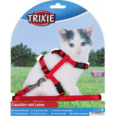 Trixie Postroj Pro Koťata s Vodítkem 8 mm 19 až 31 cm 1,2 m – Zboží Dáma