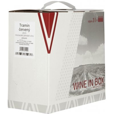 Vinařství Vajbar Tramín červený Bílé 13,5% 3 l (karton) – Hledejceny.cz