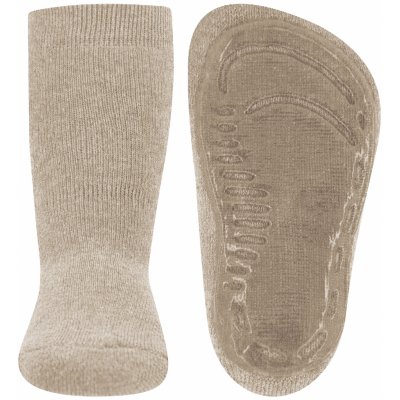 Ewers Dětské ponožky s protiskluzem béžové – Zboží Dáma