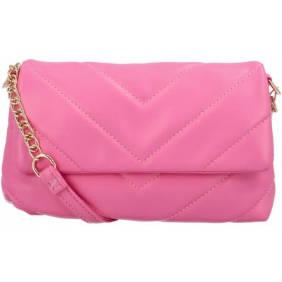 Stylová dámská koženková crossbody Rosana fuchsiová