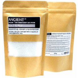 Ancient Wisdom aromaterapeutické soli do koupele v sáčcích nachlazení a chřipka 350 g