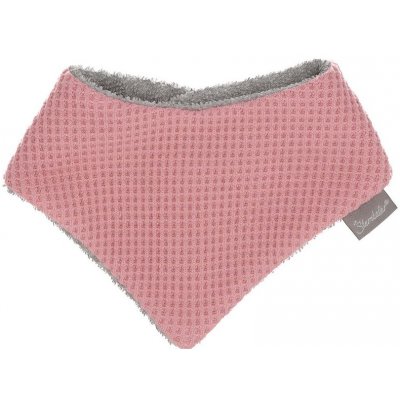 Sterntaler šátek na krk zimní oboustranný s nepromokavou folií růžový – Zboží Dáma