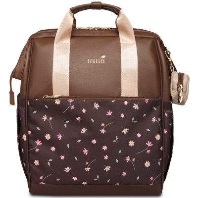 Engelis Eloa Flowers Brown dámský hnědá 21 l – Zboží Dáma