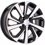 Racing Line A423 6,5x16 4x100 ET48 black polished – Hledejceny.cz