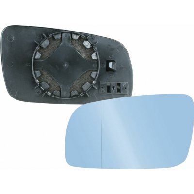 Sklo levého zpětného zrcátka ŠKODA OCTAVIA I Facelift | 1/2001-11/2010 | nevyhřívané | 5901532004144 | Zboží Auto