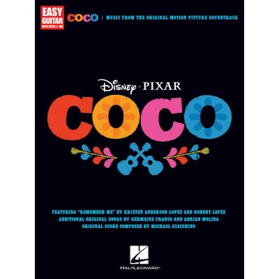 Walt Disney Noty pro kytaru Disney/Pixar's Coco