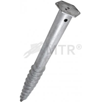 Vrut zemní MTR M žárový pozink Varianta: Vrut zemní MTR M 89x1600x4,5mm HEX-160mm M24 žár. Zn – Hledejceny.cz