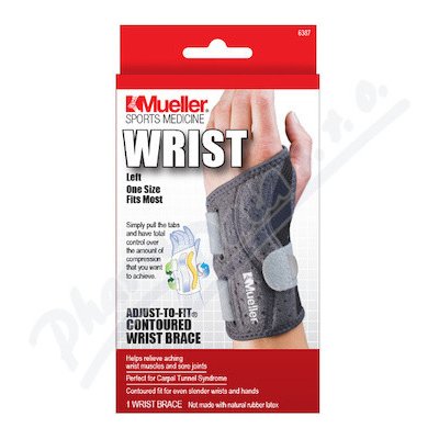 Mueller Adjust-To-fit Wrist Brace ortéza na zápěstí levá ruka – Zbozi.Blesk.cz