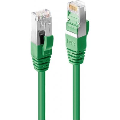 Lindy 47684 RJ45 CAT 6A S/FTP 15m zelený – Zboží Živě