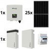 Solární sestava SolaX Power sestava 25 x Jinko 10kWp a měnič 10kW Solax 3f a 11,6 kWh baterie SM9999